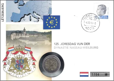 125. OBLETNICA DINASTIJE NASSAU - WELLBOURG